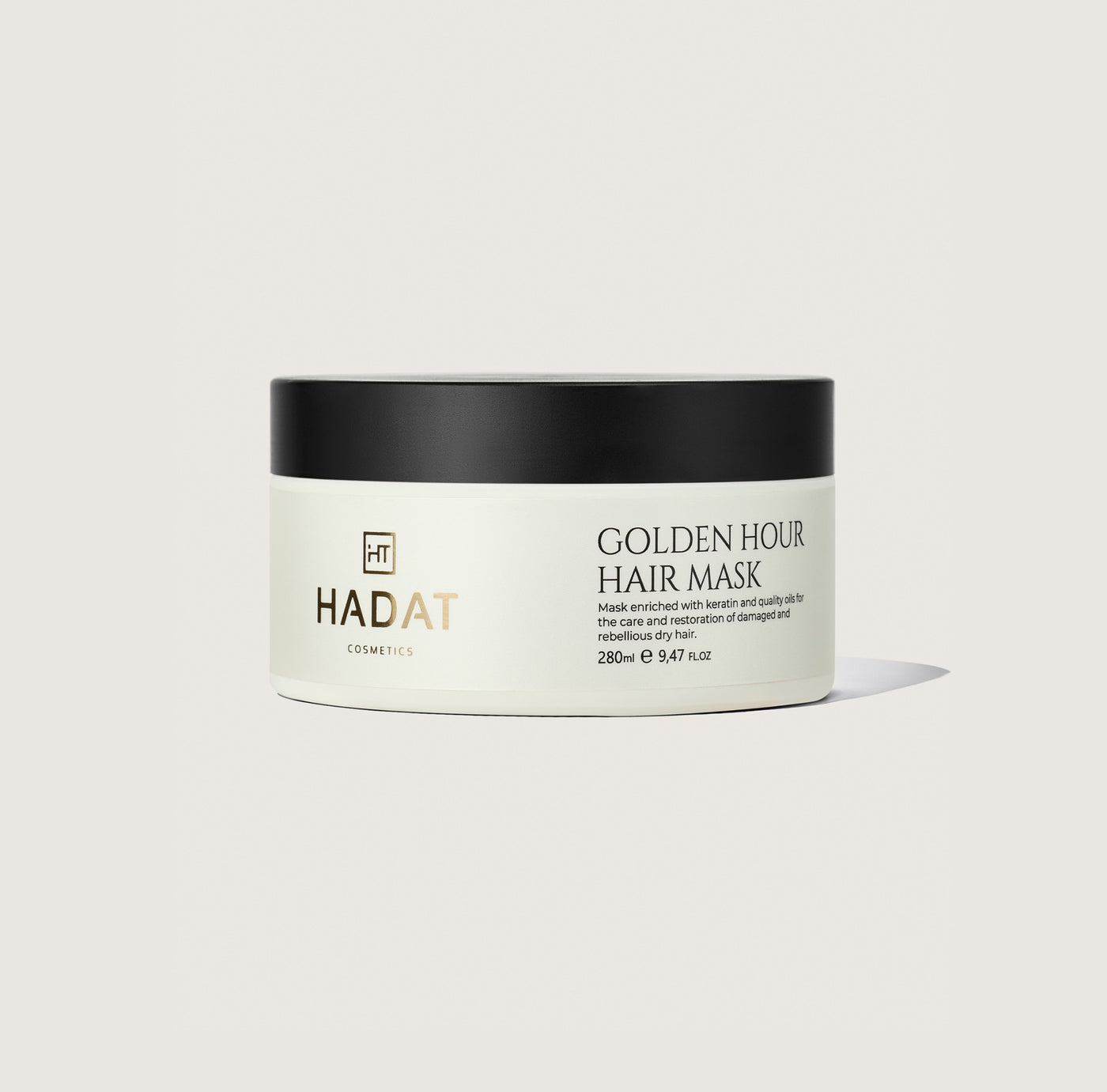Golden Hour Hair Mask Hadat, 280 ml, masque capillaire - vue 1