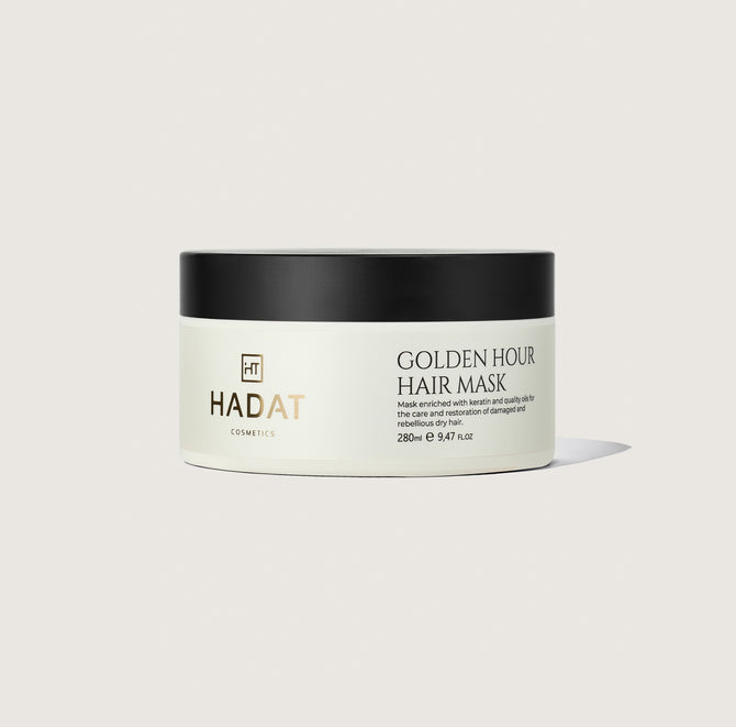 Golden Hour Hair Mask Hadat, 280 ml, masque capillaire - vue 1