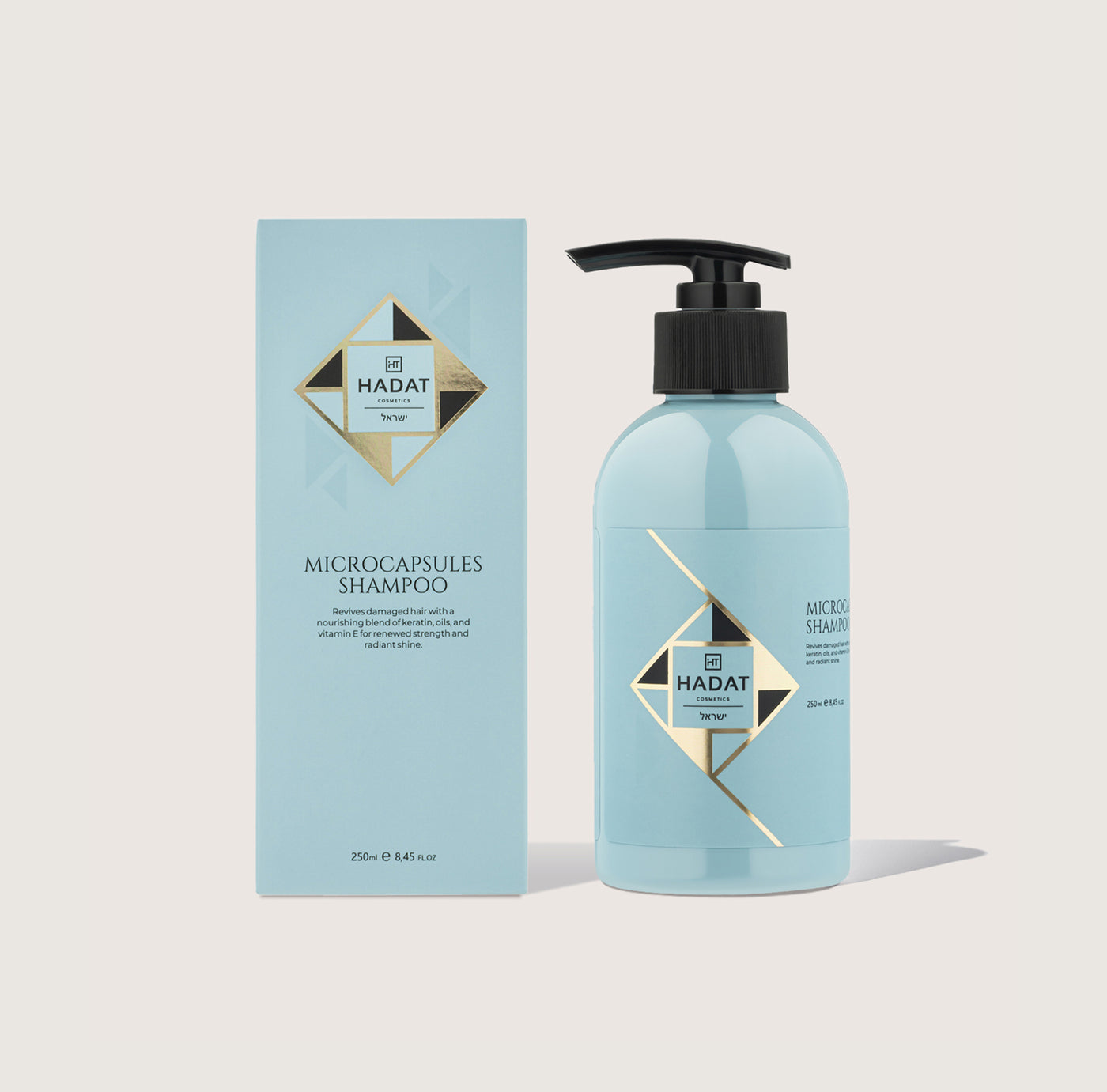 Microcapsules Shampoo Hadat, 250 ml, shampoing - vue 3
